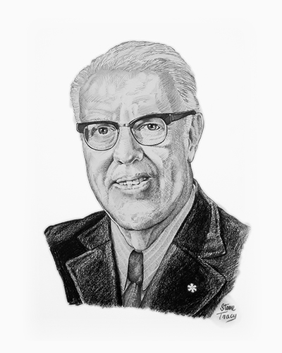 Sketch of Walter MacKenzie, MD 