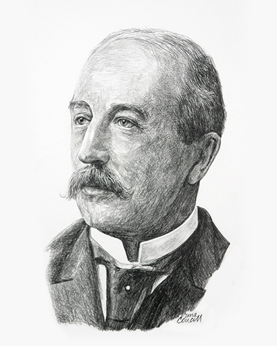 Sketch of Frederick Montizambert 