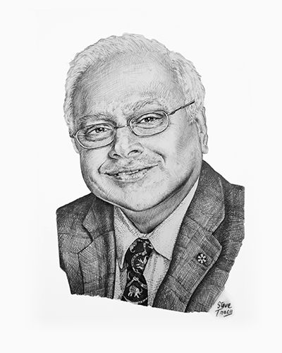 Portrait of Salim Yusuf